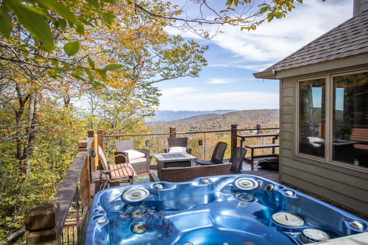 Mile High Lodge Beech Mountain Bagian luar foto