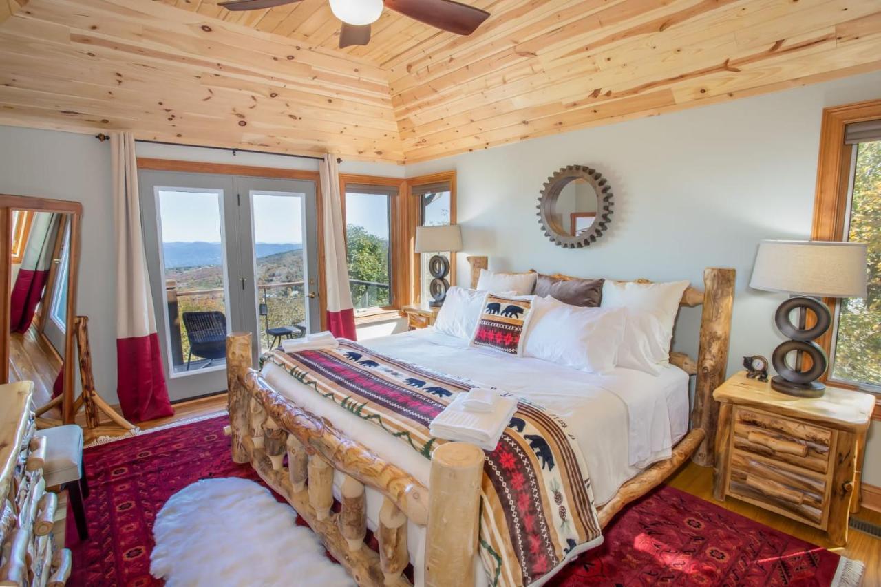 Mile High Lodge Beech Mountain Bagian luar foto