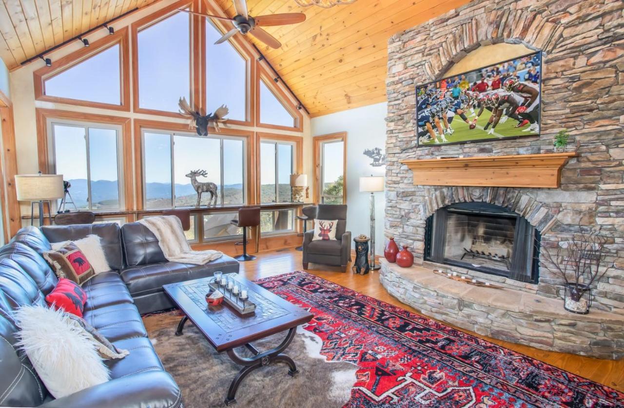Mile High Lodge Beech Mountain Bagian luar foto