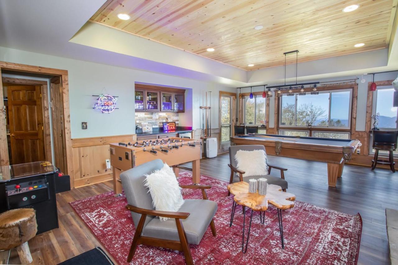 Mile High Lodge Beech Mountain Bagian luar foto