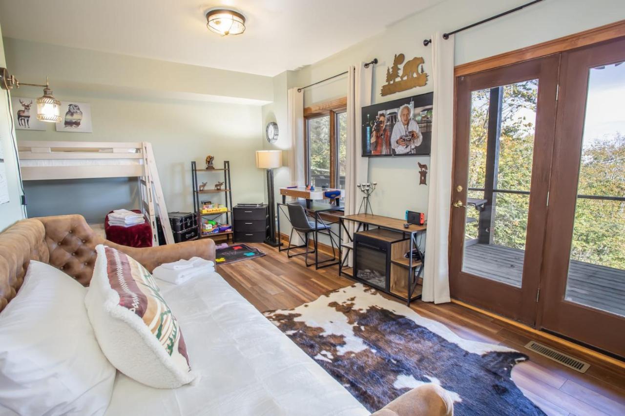 Mile High Lodge Beech Mountain Bagian luar foto